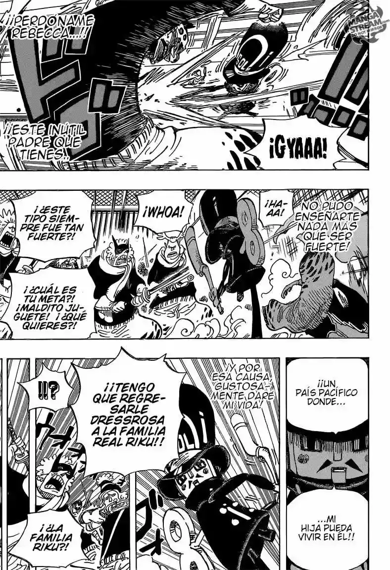 One Piece Capitulo 733: Los deseos de soldier-san página 19