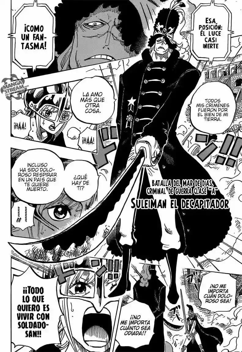 One Piece Capitulo 733: Los deseos de soldier-san página 6