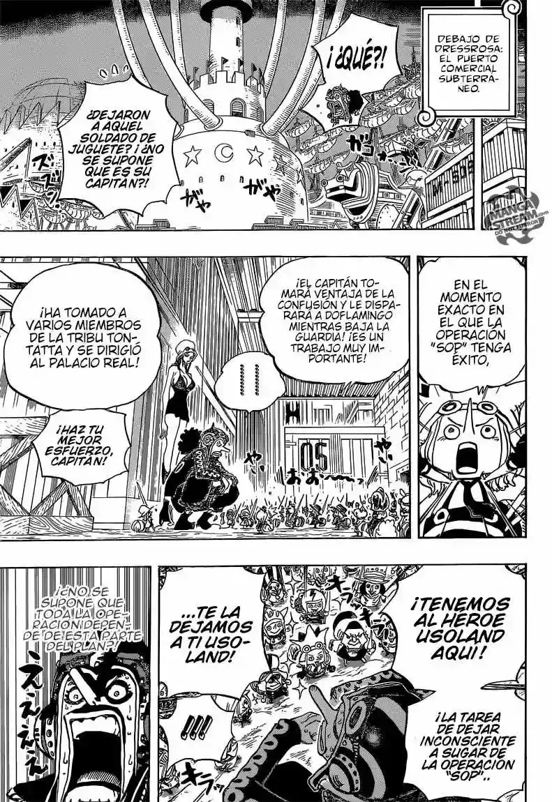 One Piece Capitulo 733: Los deseos de soldier-san página 9