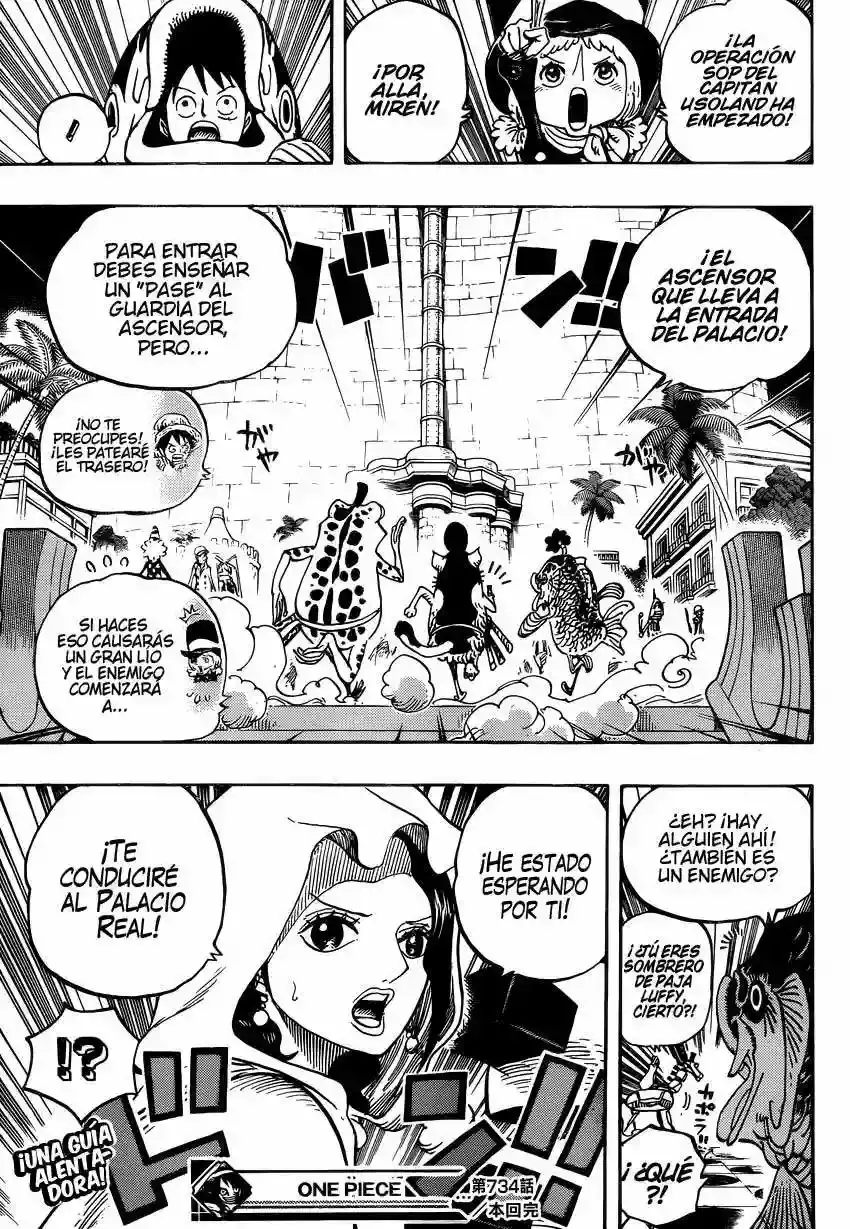 One Piece Capitulo 734 página 19