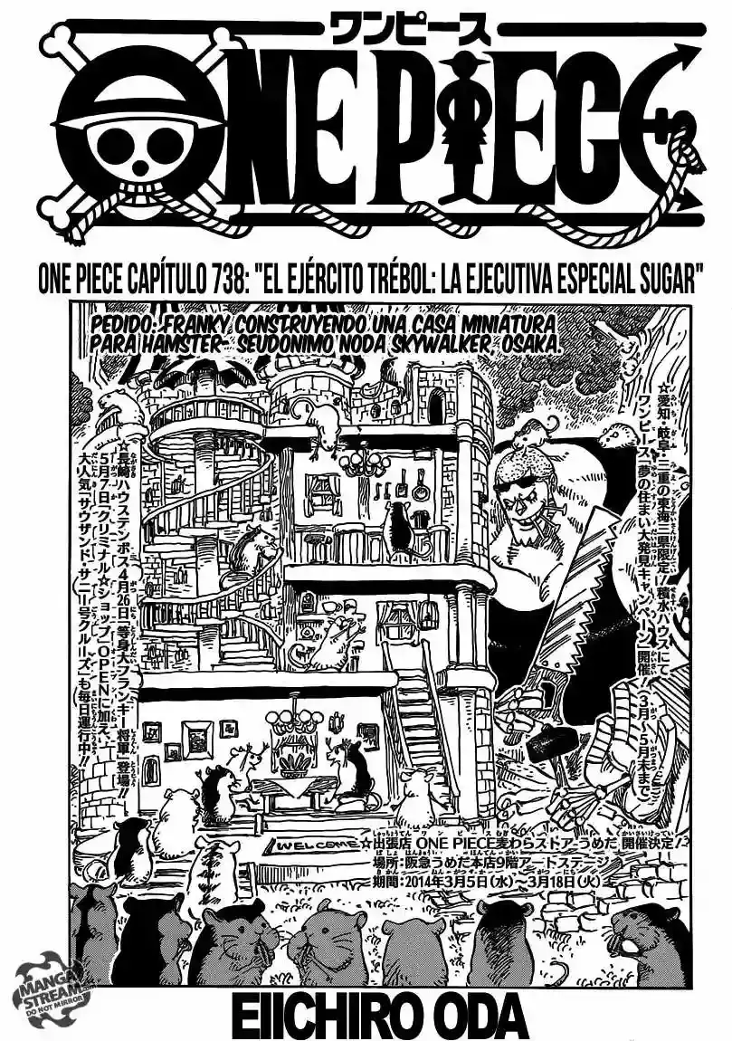 One Piece Capitulo 738 página 2