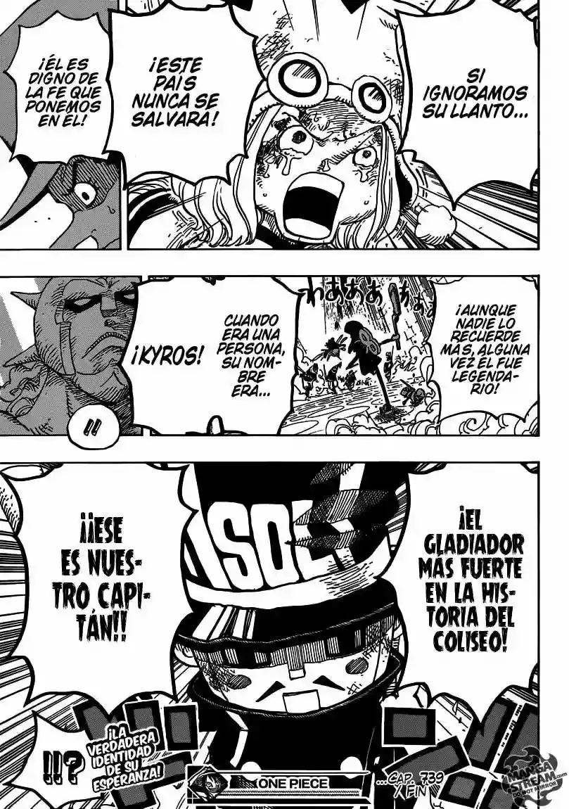 One Piece Capitulo 739 página 20