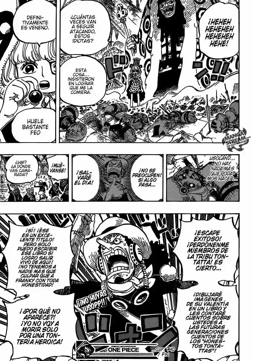 One Piece Capitulo 740 página 20