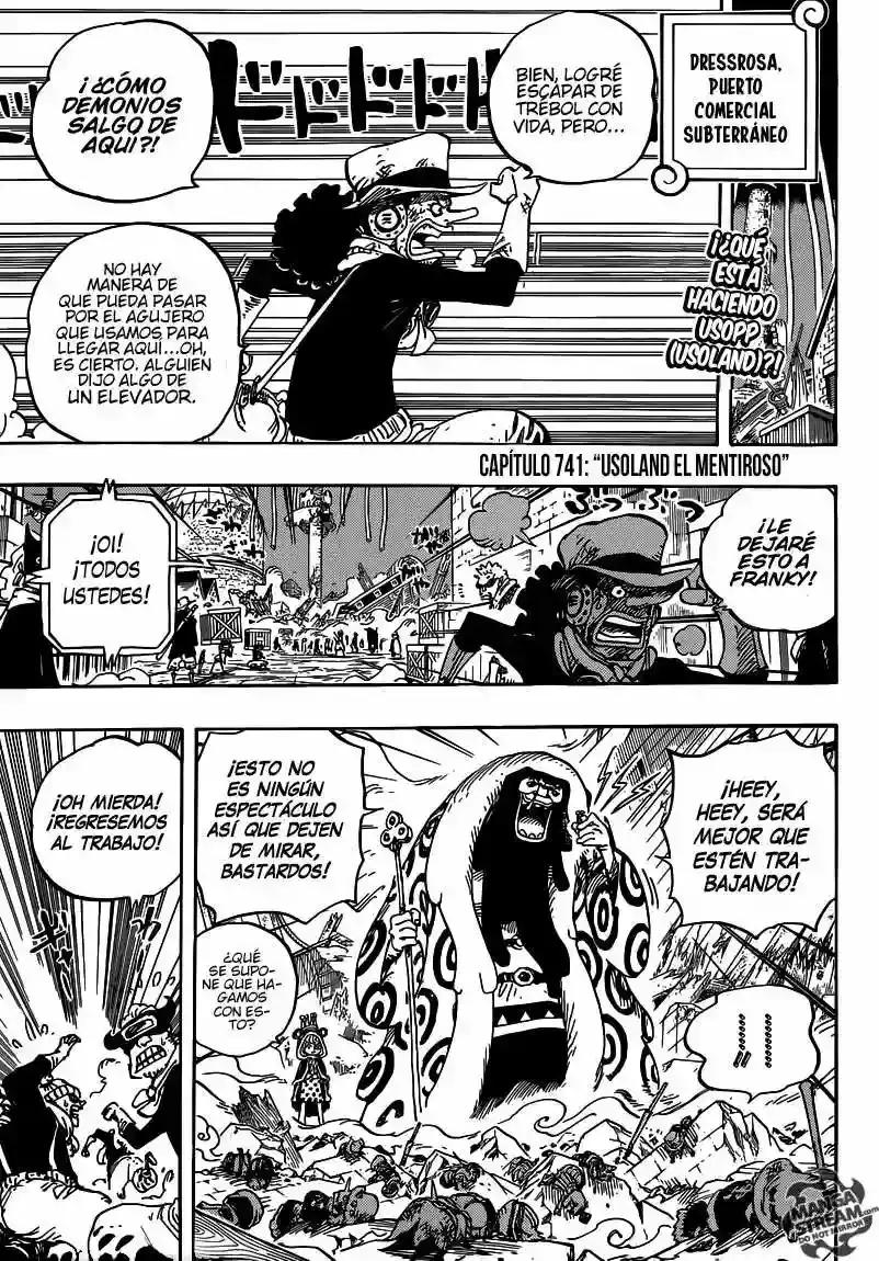 One Piece Capitulo 741 página 6