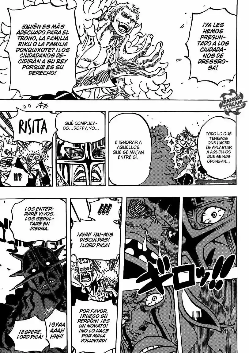 One Piece Capitulo 747 página 9