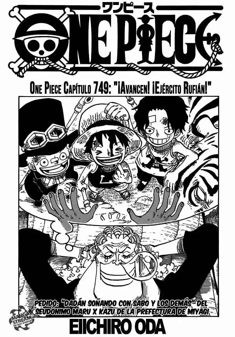 One Piece Capitulo 749 página 2