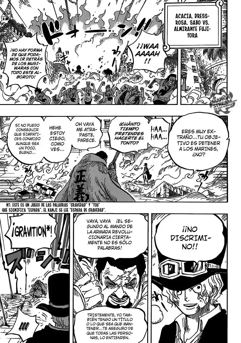 One Piece Capitulo 757: one piece 757 página 10