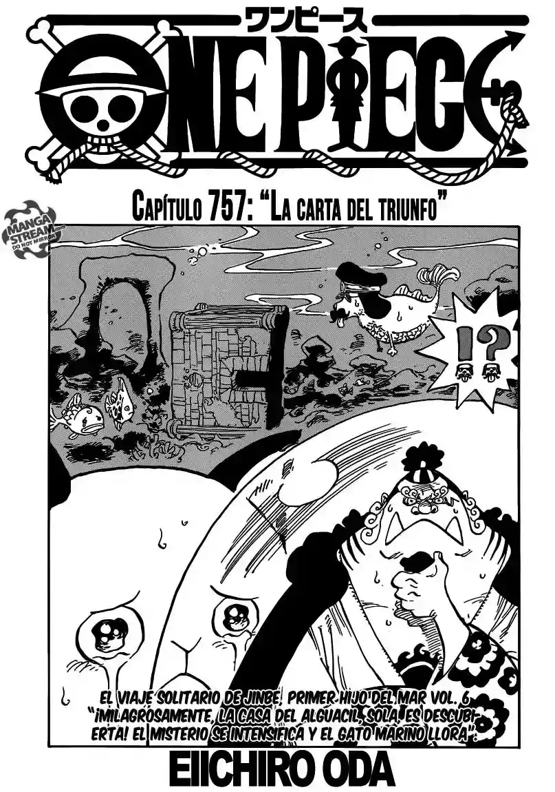 One Piece Capitulo 757: one piece 757 página 2