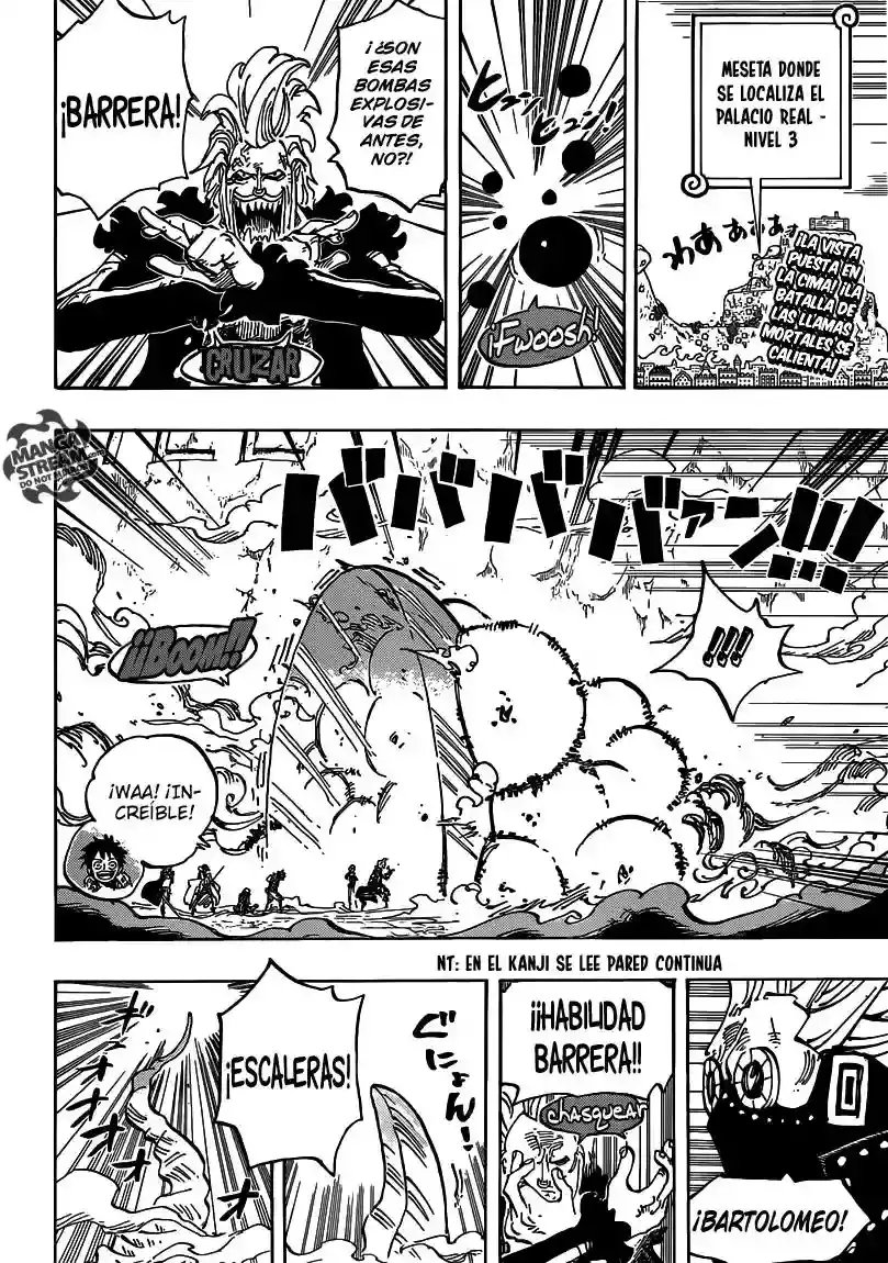 One Piece Capitulo 757: one piece 757 página 3