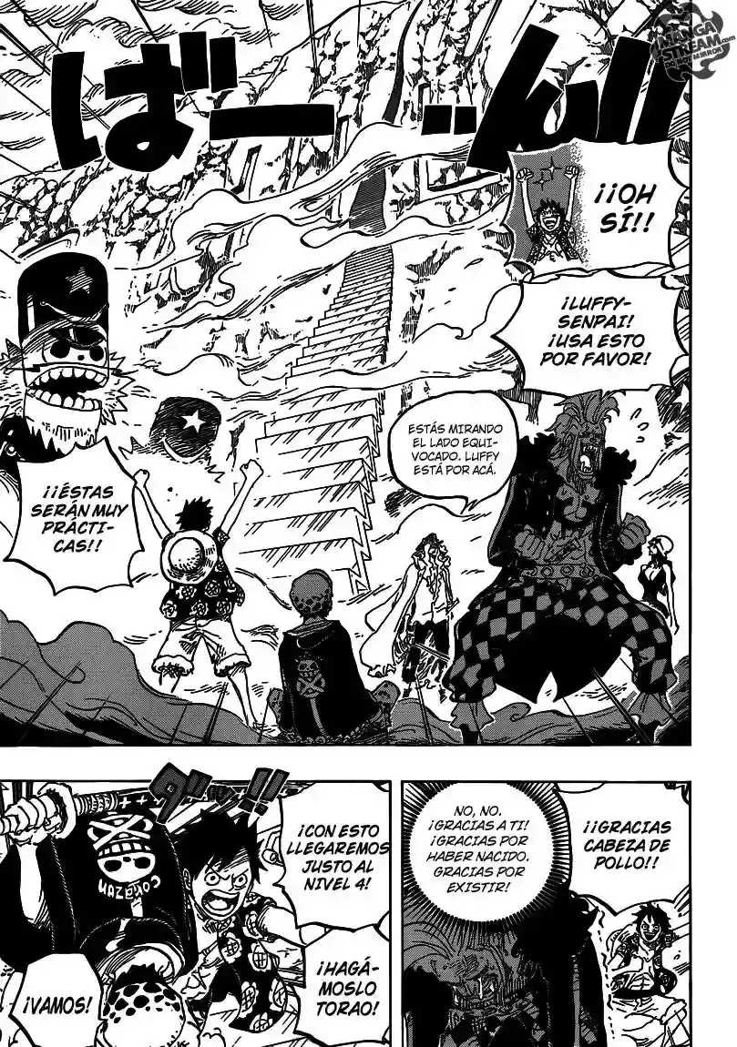 One Piece Capitulo 757: one piece 757 página 4
