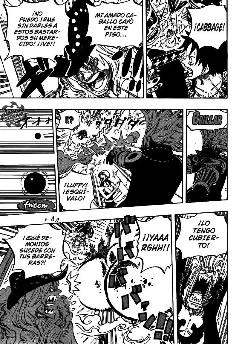 One Piece Capitulo 757: one piece 757 página 6