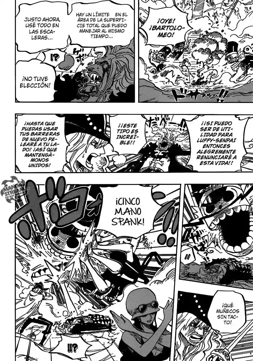 One Piece Capitulo 757: one piece 757 página 7