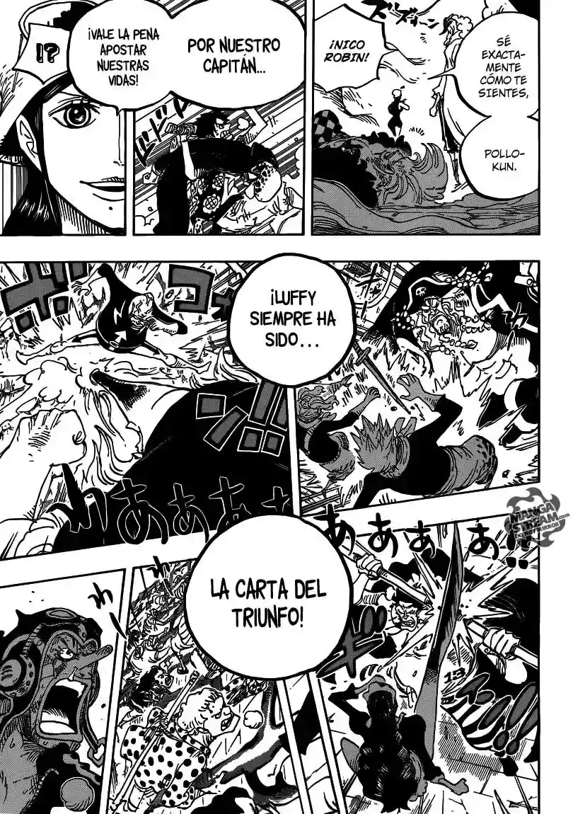 One Piece Capitulo 757: one piece 757 página 8