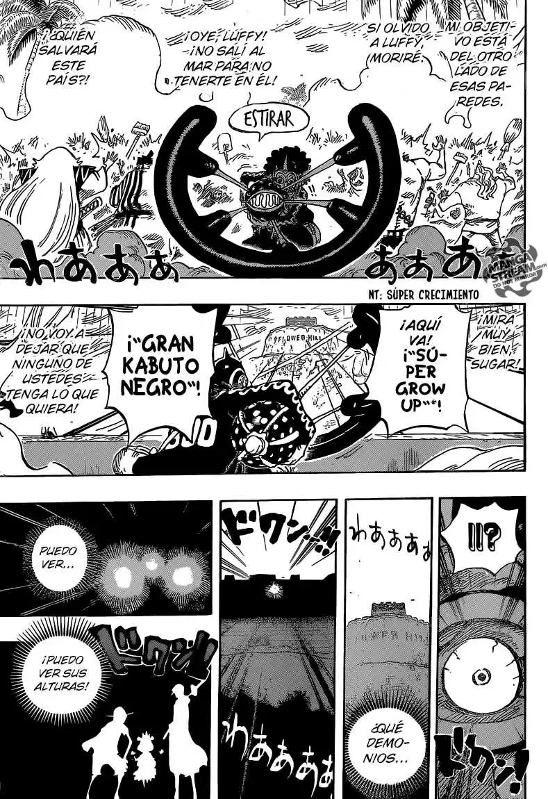 One Piece Capitulo 758: Ignóralo y Muévete página 12