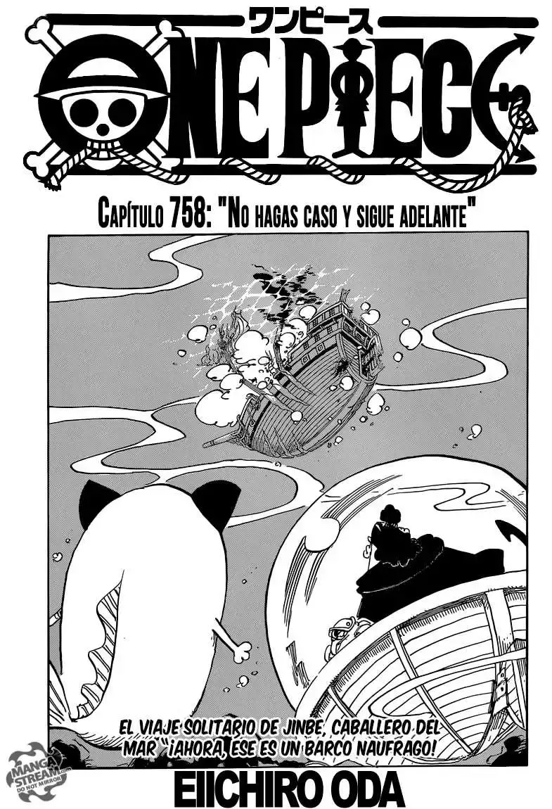 One Piece Capitulo 758: Ignóralo y Muévete página 2