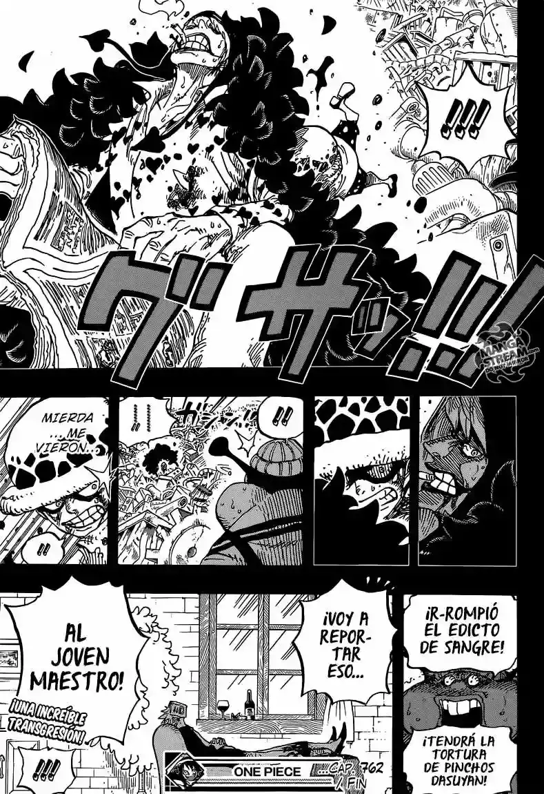 One Piece Capitulo 762: one piece 762 página 17