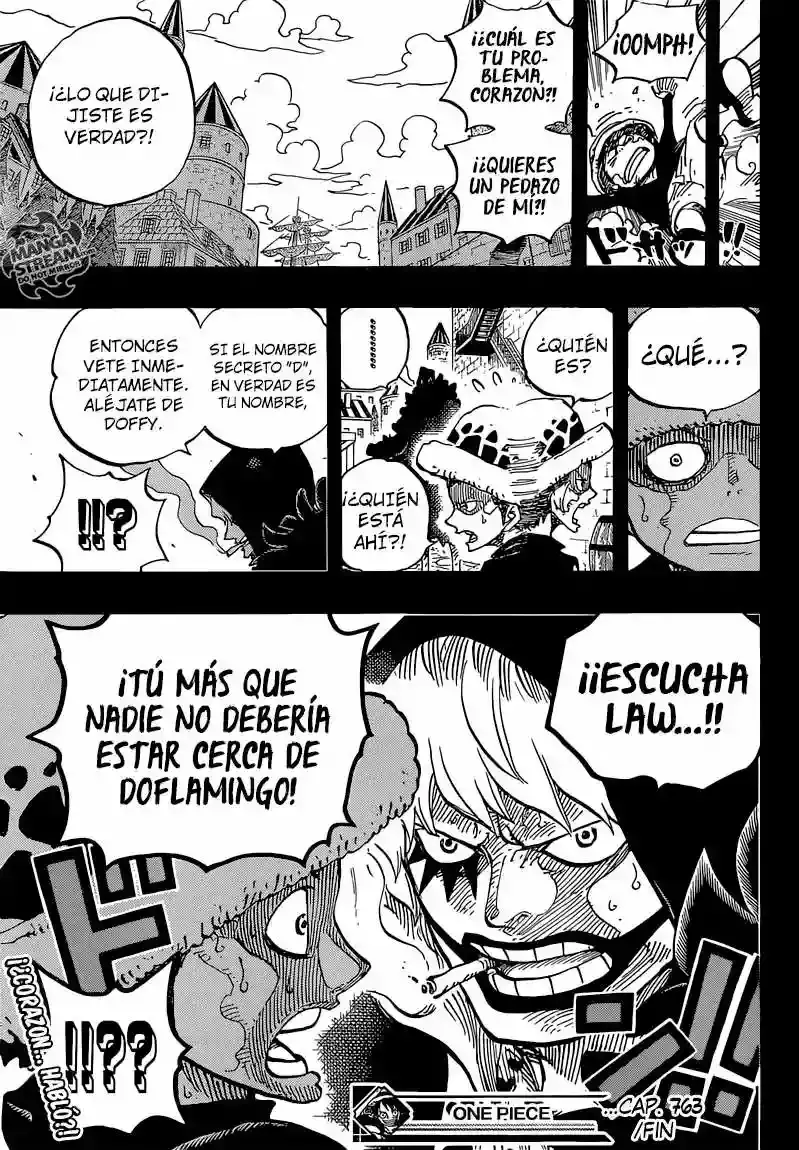 One Piece Capitulo 763: one piece 763 página 18