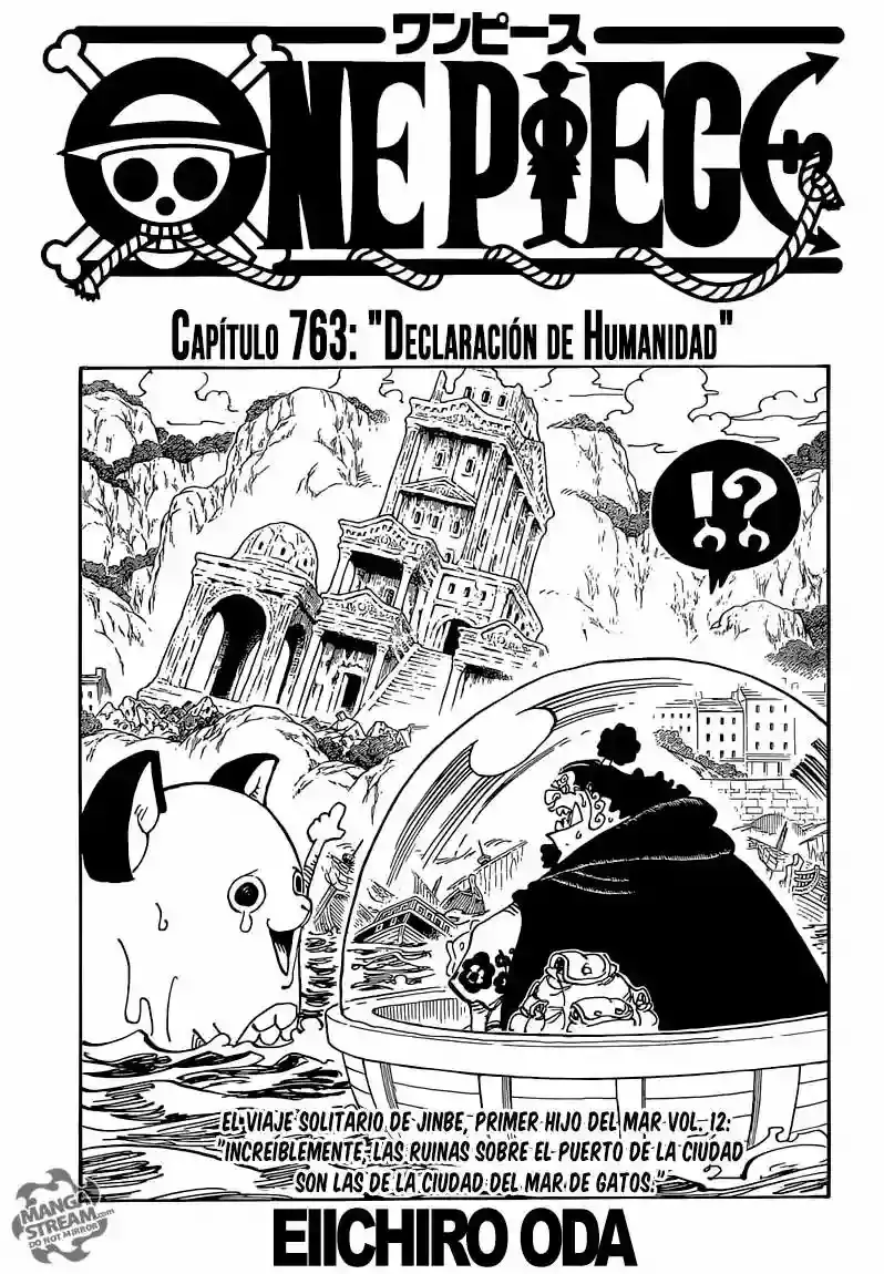 One Piece Capitulo 763: one piece 763 página 2