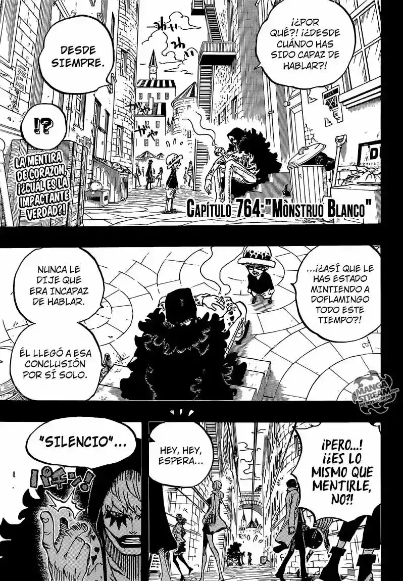 One Piece Capitulo 764: ONE PIECE 764 página 4