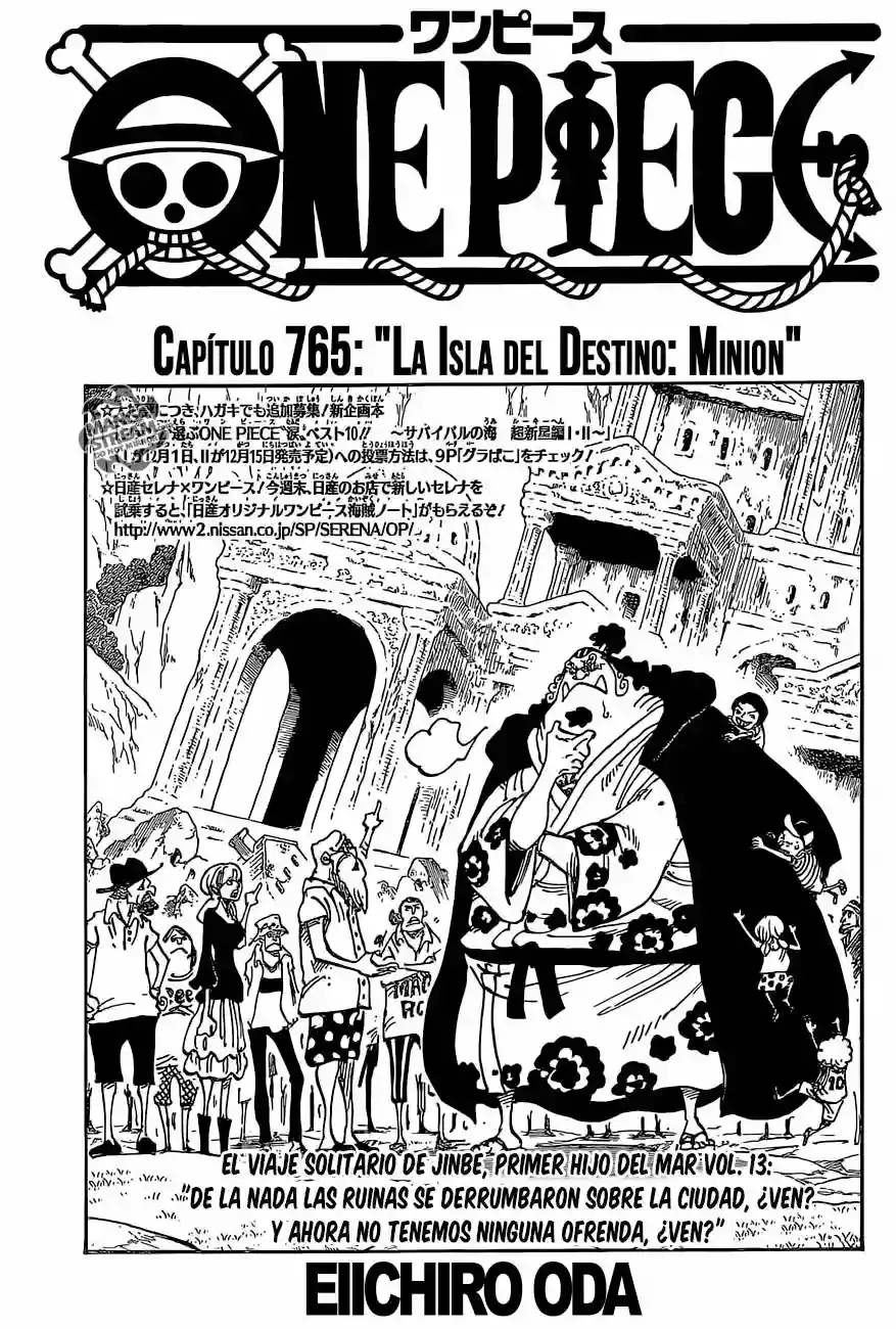 One Piece Capitulo 765: OP 765 página 2
