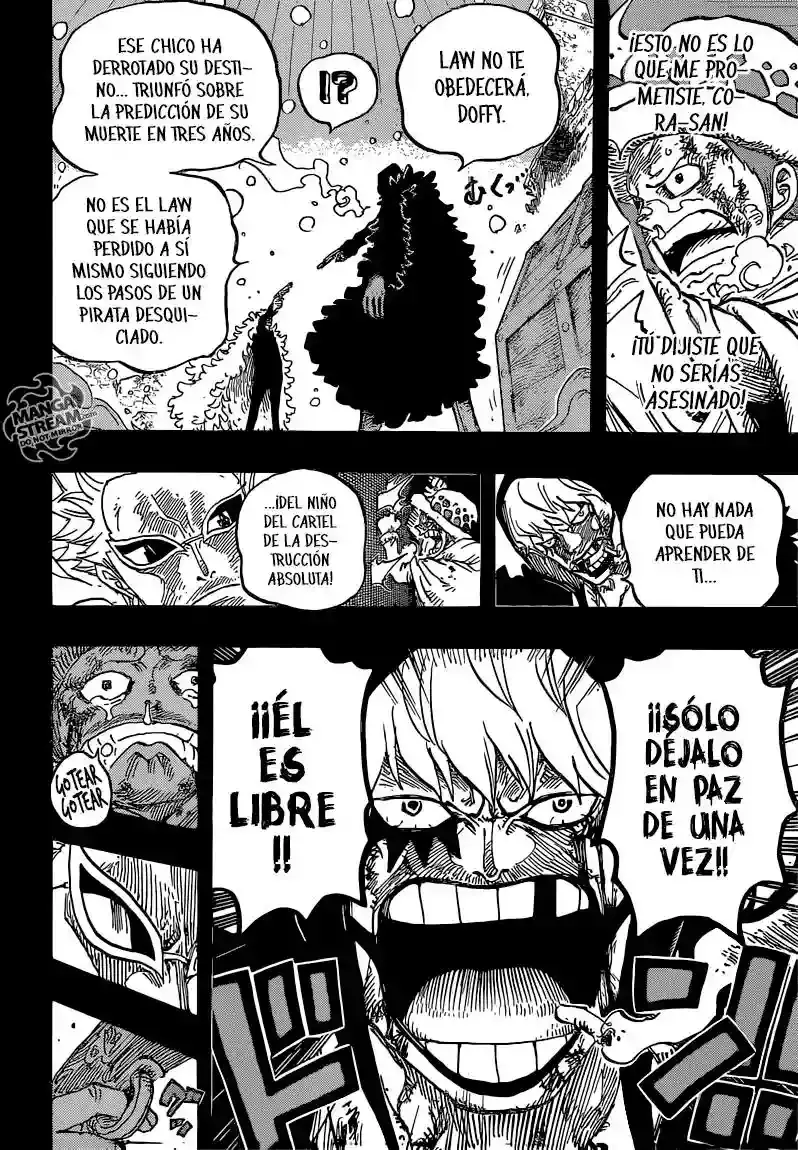 One Piece Capitulo 767: Cora-San página 15