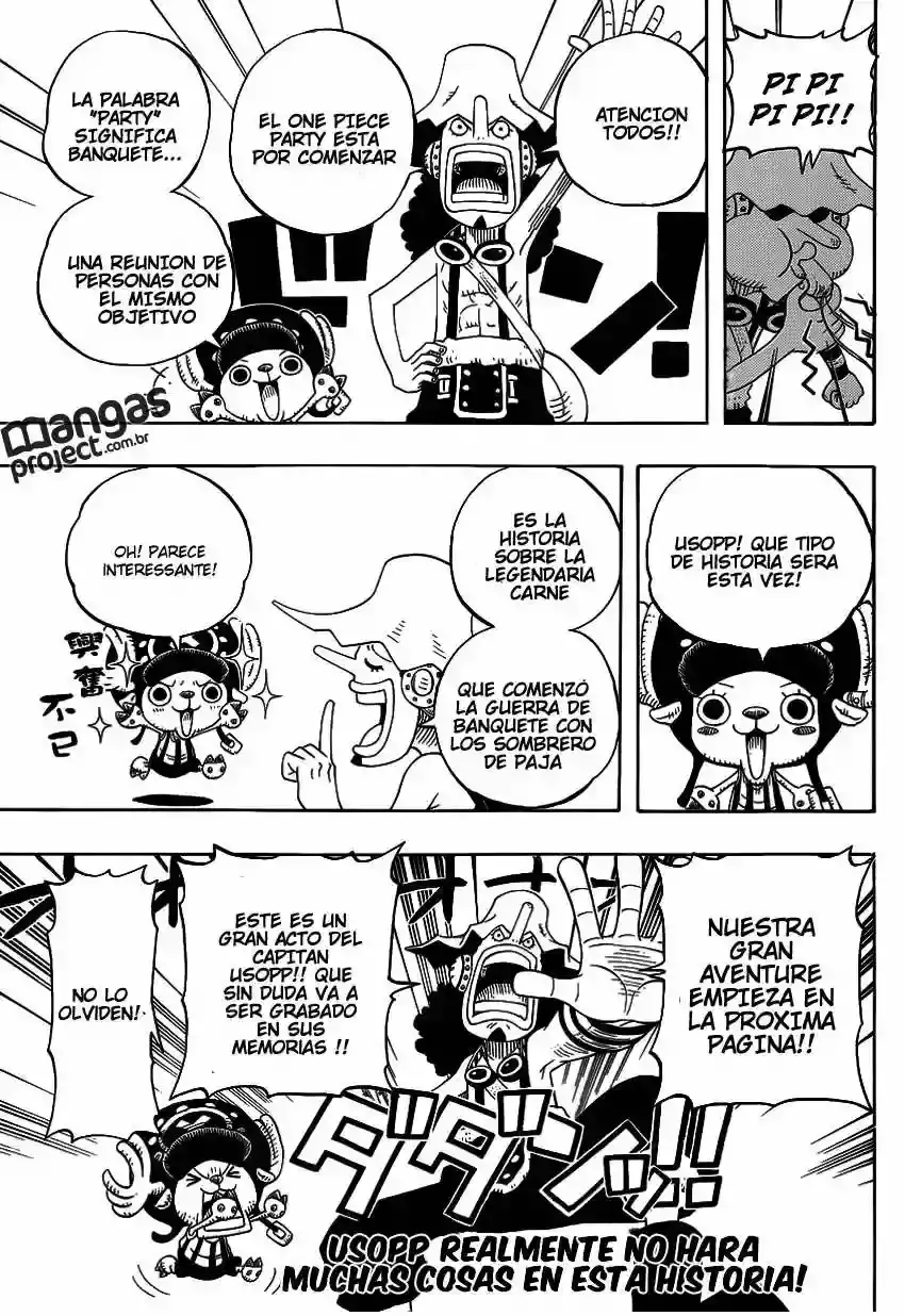 One Piece Capitulo 775.05: ONE PIECE PARTY página 2