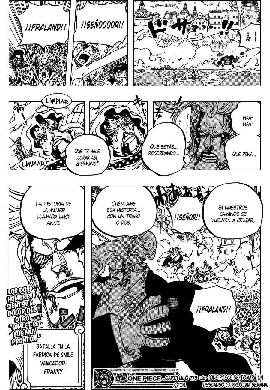 One Piece Capitulo 775 página 19