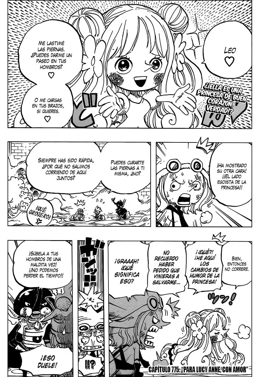 One Piece Capitulo 775 página 4