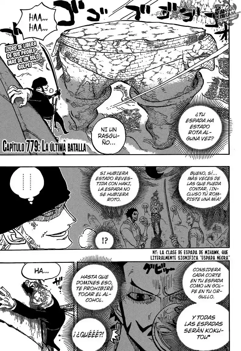 One Piece Capitulo 779 página 4