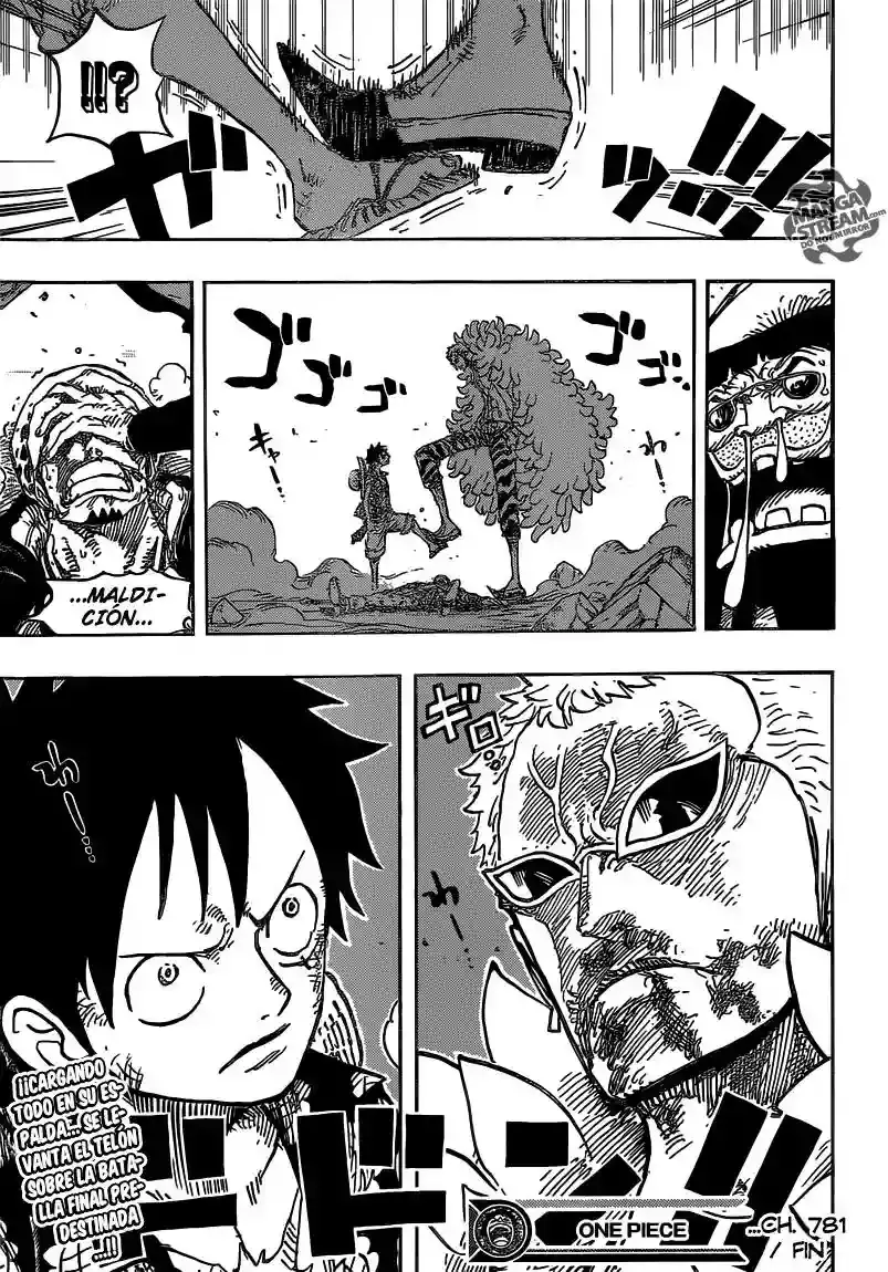 One Piece Capitulo 781 página 19