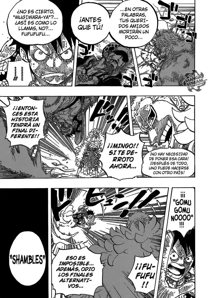 One Piece Capitulo 781 página 7