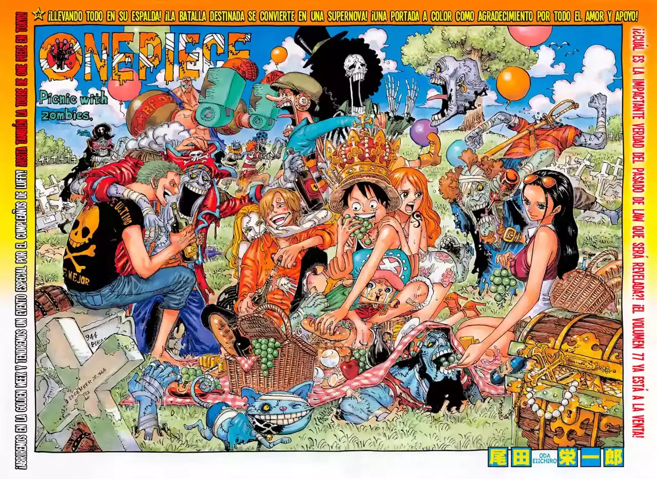 One Piece Capitulo 784: Gear 4 página 3