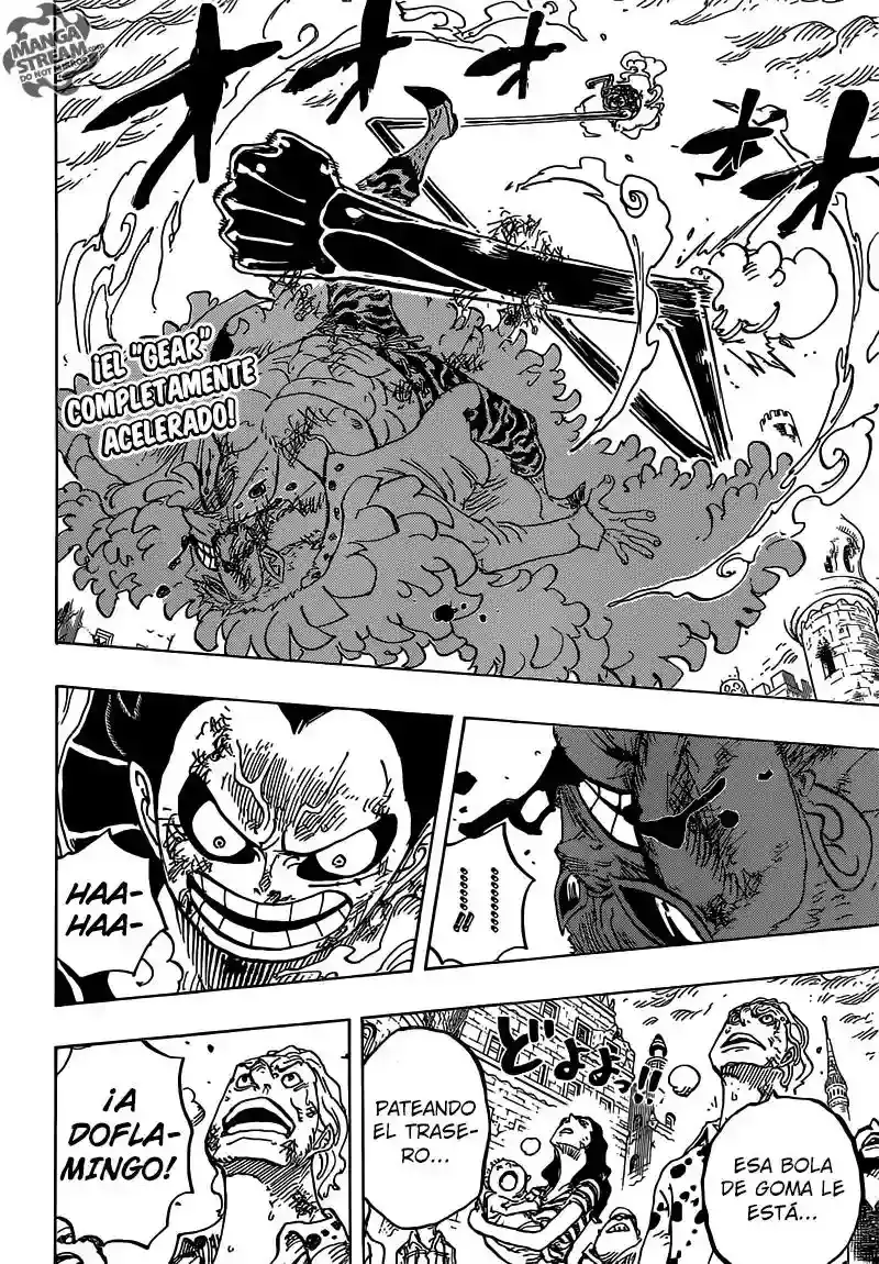 One Piece Capitulo 785: Aun cuando mis piernas esten rotas página 3