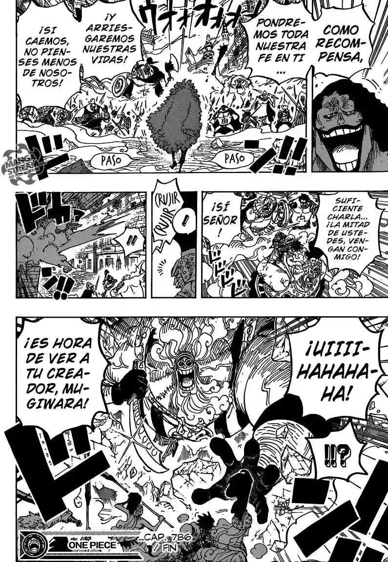 One Piece Capitulo 786: Gatz página 16