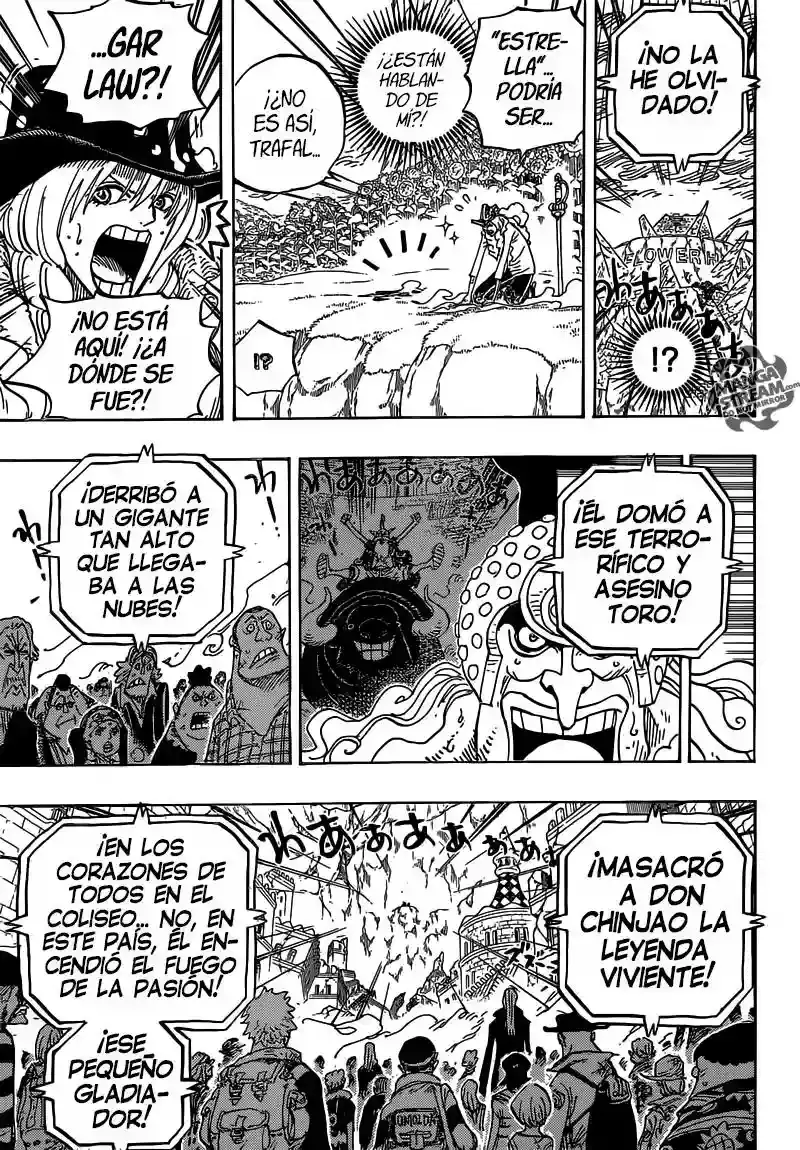 One Piece Capitulo 789: Lucy página 10