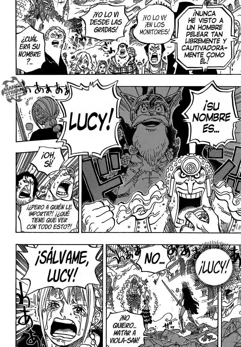 One Piece Capitulo 789: Lucy página 11