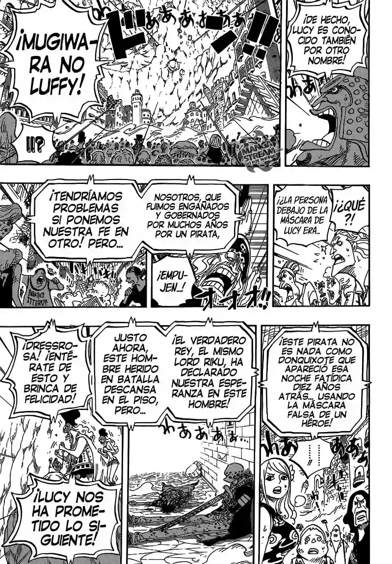One Piece Capitulo 789: Lucy página 12