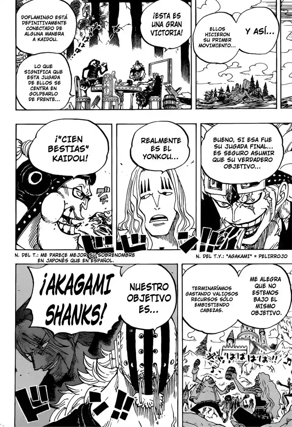 One Piece Capitulo 793: Tigre &amp; Perro página 10