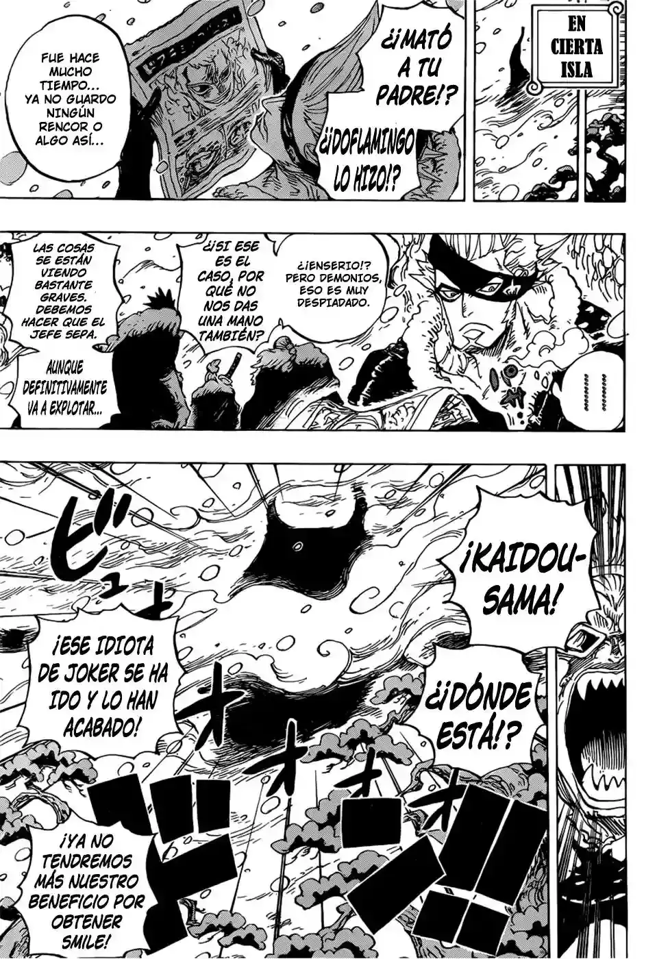 One Piece Capitulo 793: Tigre &amp; Perro página 11