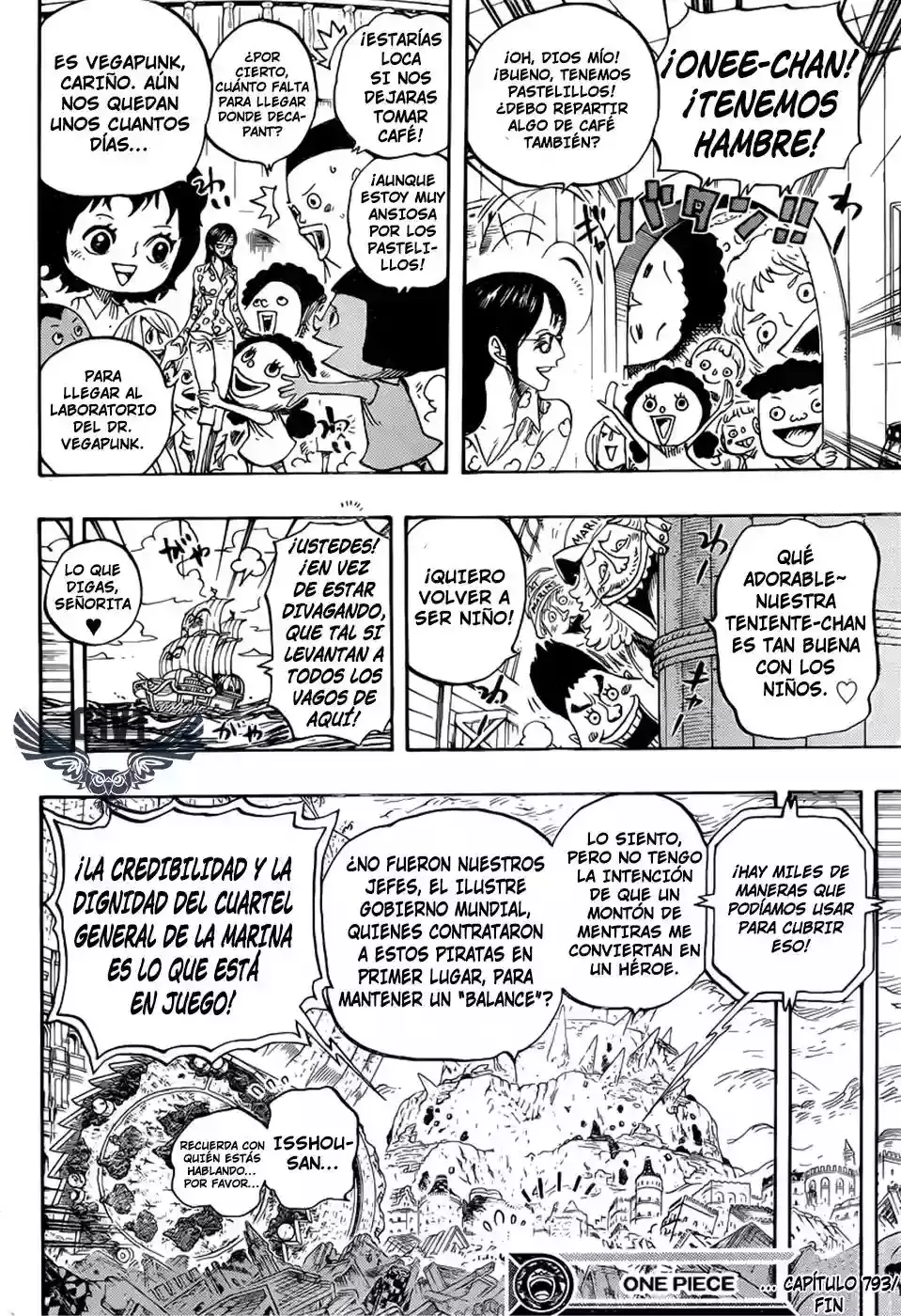 One Piece Capitulo 793: Tigre &amp; Perro página 14