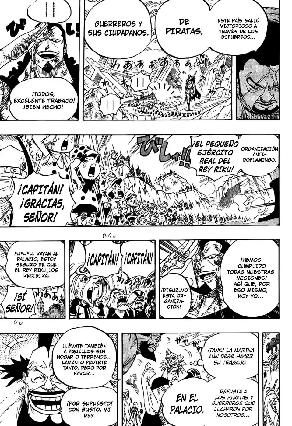 One Piece Capitulo 793: Tigre &amp; Perro página 4