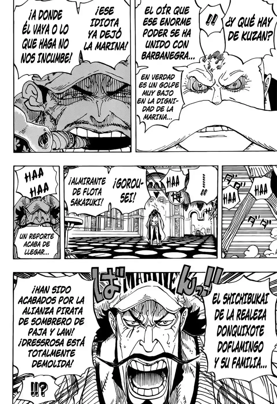 One Piece Capitulo 793: Tigre &amp; Perro página 6
