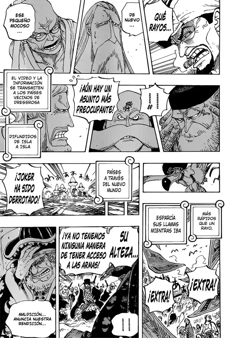 One Piece Capitulo 793: Tigre &amp; Perro página 7