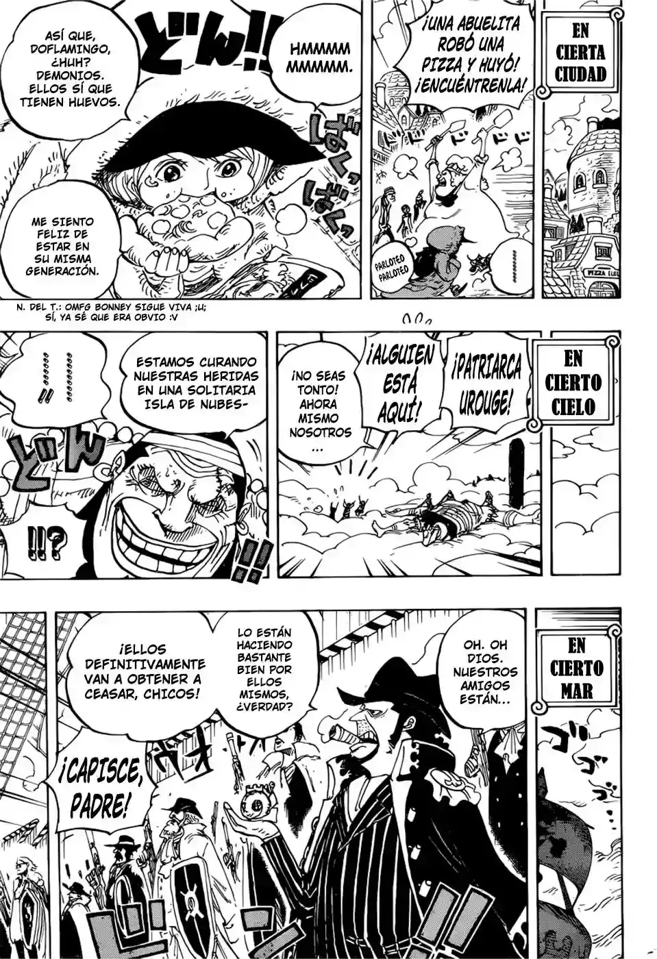 One Piece Capitulo 793: Tigre &amp; Perro página 9