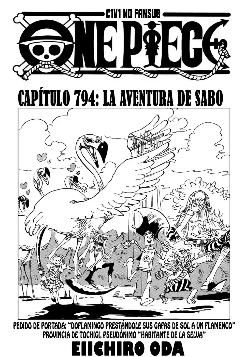 One Piece Capitulo 794 página 2