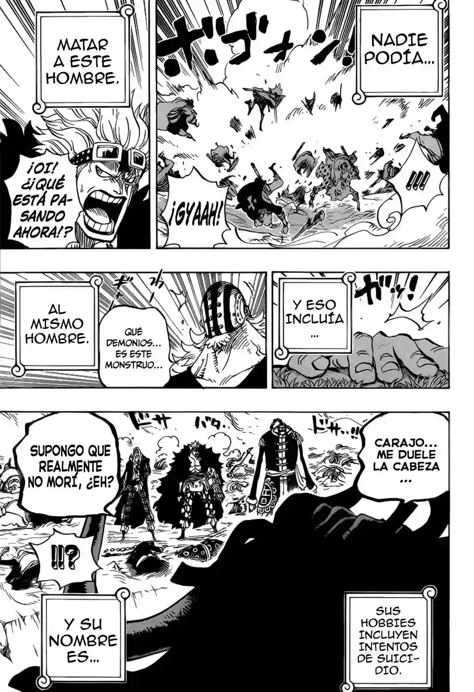 One Piece Capitulo 795: Suicidio página 16