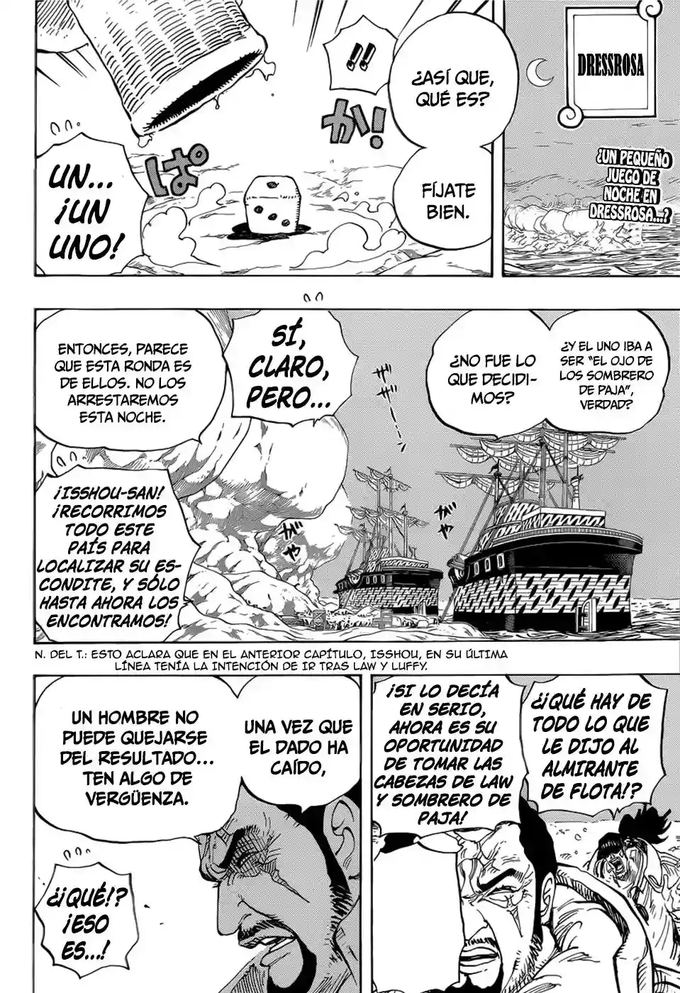 One Piece Capitulo 795: Suicidio página 3