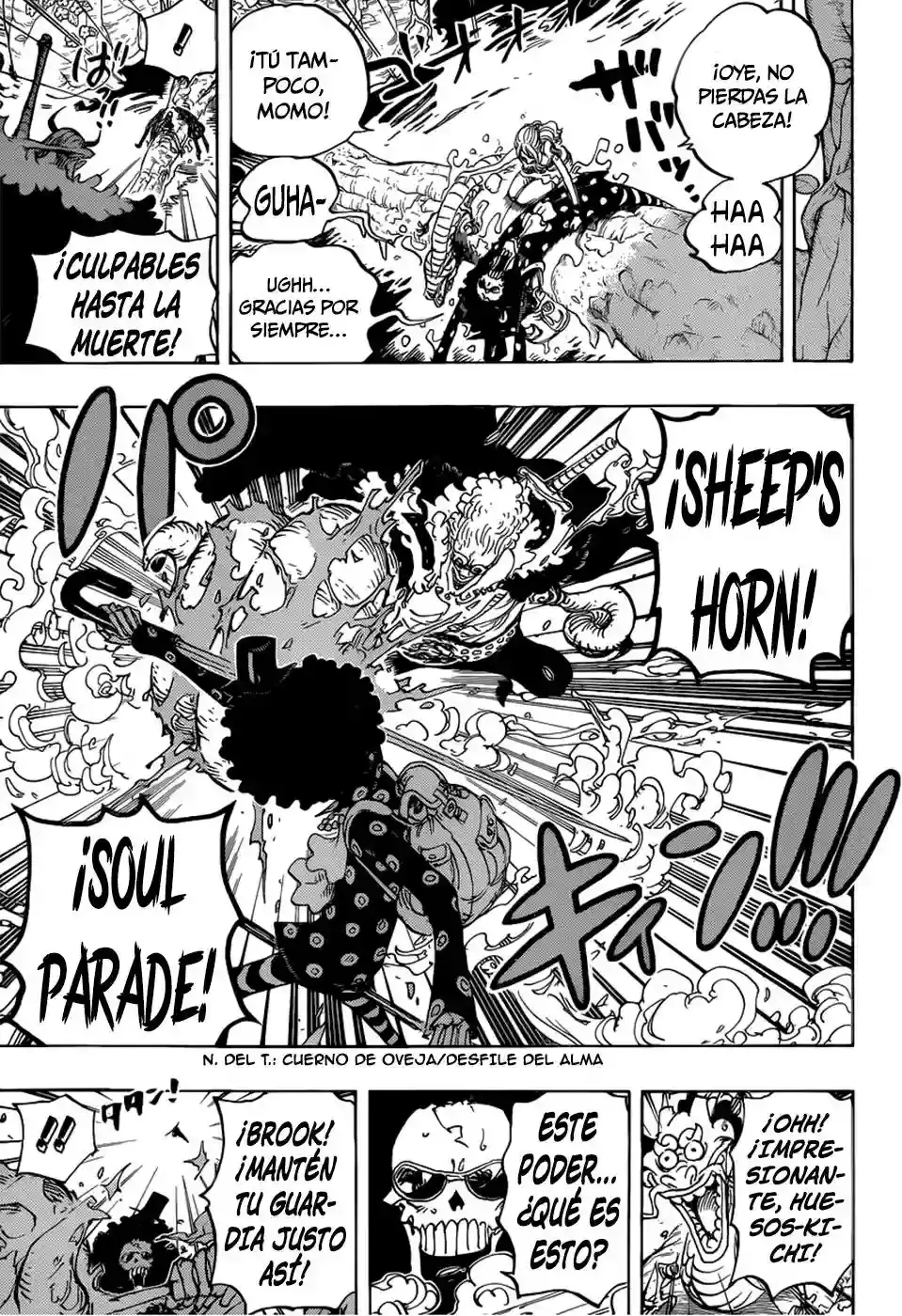 One Piece Capitulo 795: Suicidio página 8