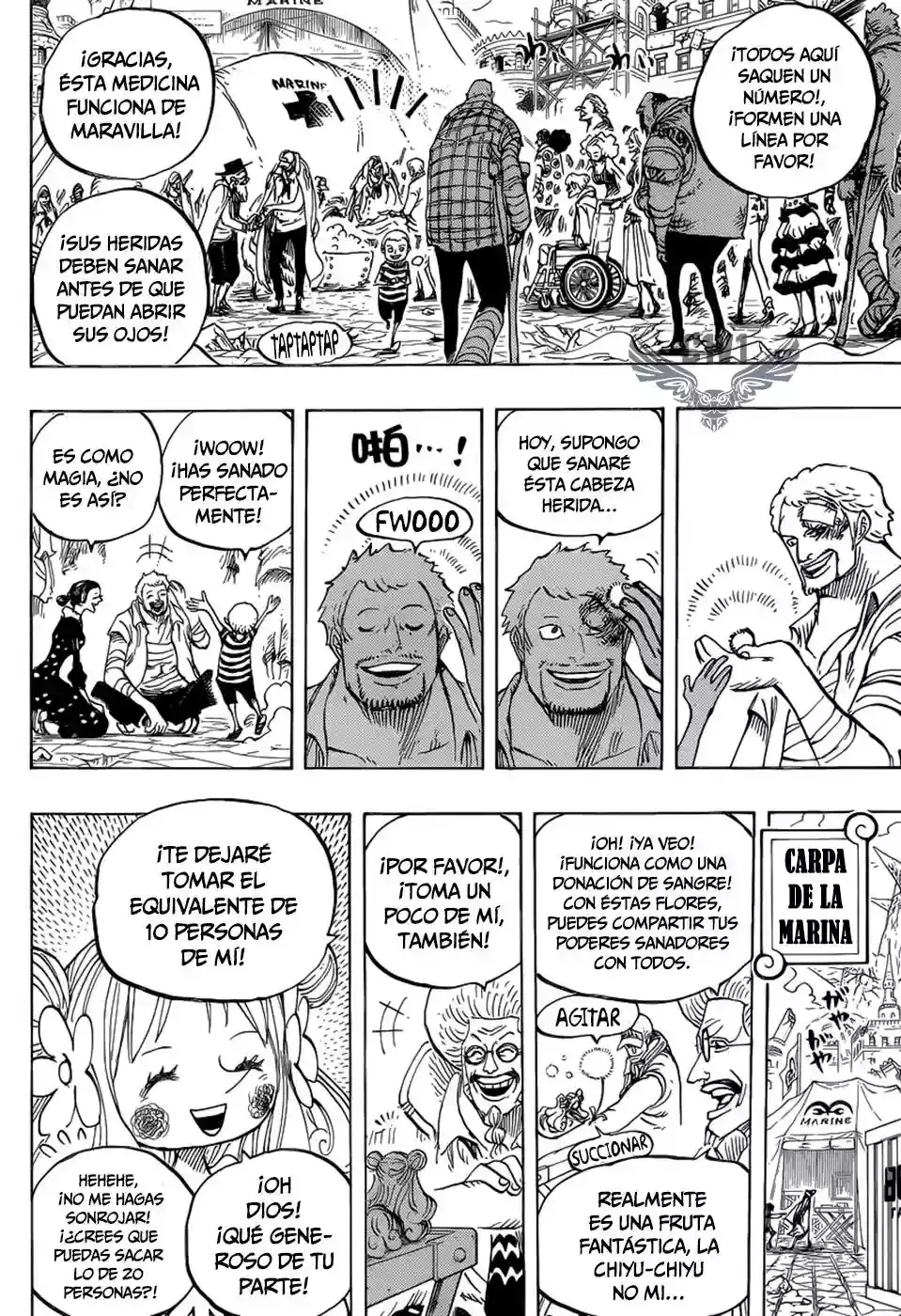 One Piece Capitulo 796: La decisión del soldado página 11