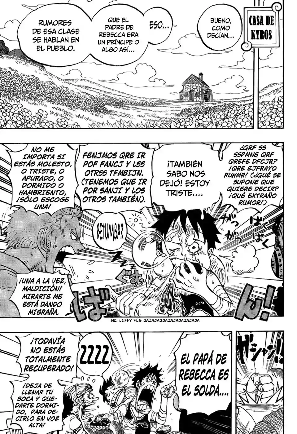 One Piece Capitulo 796: La decisión del soldado página 12